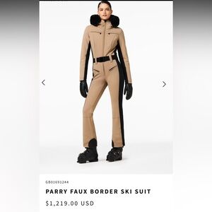 GOLDBERGH PARRY SKI SUIT SIZE 8 worn once